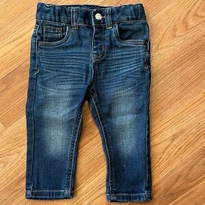 Cat & Jack Dark Blue slim denim 18mo